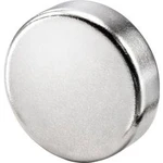 Basetech BT-2266565 magnet, (Ø x v) 10 mm x 3 mm, kruh , stříbrná, 10 ks