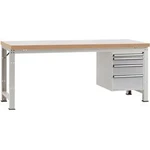 Kompletní dílenském základní PROFI s plastové desky, Šxhxv = 1500 x 700 x 840 mm Manuflex WP5427.9006 WP5427.9006
