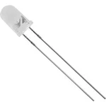 LED s vývody HuiYuan 5034Y1C-BSC-C, typ čočky kulatý, 5 mm, 15 °, 20 mA, 6000 mcd, žlutá