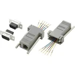 D-SUB adaptér D-SUB zástrčka 9pólová - RJ12 zásuvka TRU COMPONENTS 1 ks