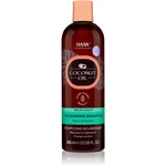 HASK Monoi Coconut Oil pečující šampon pro lesk a hebkost vlasů 355 ml
