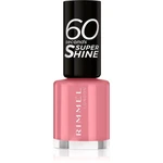 Rimmel 60 Seconds Super Shine lak na nehty odstín 405 Rose Libertine 8 ml