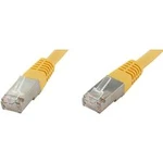 Síťový kabel RJ45 econ connect F6TP10GE, CAT 6, S/FTP, 10.00 m, žlutá