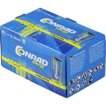 Alkalická baterie Conrad Energy 9V, 10 ks