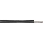 Licna AlphaWire 3053-005-BLK, 1x 0,50 mm², PVC, Ø 1,75 mm, 30.5 m, černá