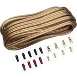Sada kabelu a zástrček pro reproduktory Sinus Live, 2pólový, 4 mm², 10 m