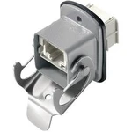 RJ45 konektor Telegärtner J80020A0007 - spojka, vestavná RJ45 počet pólů: 8P8C, hliník, 1 ks