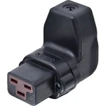 Úhlová síťová IEC zásuvka C19 Kalthoff T70, 250 V, 16 A, černá, 444006