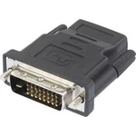 HDMI / DVI adaptér Renkforce [1x HDMI zásuvka - 1x DVI zástrčka 24+1pólová], černá