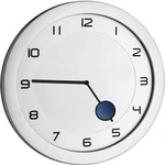 Quartz nástěnné hodiny TFA Dostmann HAPPY HOUR Wanduhr 60.3028.54, vnější Ø 28 cm, kovová stříbrná Quartz nástěnné hodiny TFA Dostmann HAPPY HOUR Wanduhr 60.3028.54, vnější Ø 28 cm, kovová stříbrná