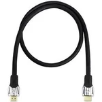 HDMI kabel Oehlbach [1x HDMI zástrčka - 1x HDMI zástrčka] černá 0.75 m