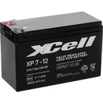 Olověný akumulátor XCell XP712F2 XCEXP712F2, 7 Ah, 12 V