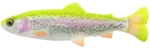 Savage gear gumová nástraha 4d linethru pulsetail trout slow sink lemon trout - 16 cm 51 g