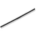 Pinová lišta W & P Products 314-110-40-00, 1x 40pól., 2,00 mm, 80,00x 2,00x 4,30 mm