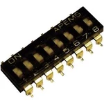 DIP spínač APEM IKH0603000, 300 V/DC, SMD, 6pól.