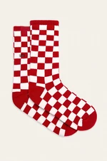 Vans - Ponožky VN0A3H3ORLM1-RED/WHT,