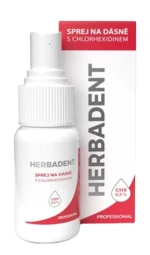 HERBADENT Professional sprej na dásně s chlorhex 25 ml