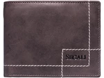 SEGALI Pánská kožená peněženka 02 brown