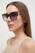 Slnečné okuliare Carolina Herrera dámske, hnedá farba, HER 0245/S