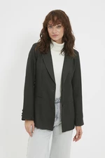 Trendyol Gray Blazer with Buttons