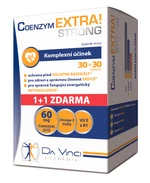 Coenzym Strong 60 mg DaVinci 1+1 ZDARMA 60 tobolek