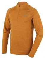 Husky  Merow zips M mustard, XXXL Merino termoprádlo tričko