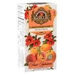 BASILUR Fruit orange peach ovocný čaj 25 nálevových sáčků