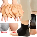 Gel Silicone Heel Socks Protective Sleeve Cover Plantar Fasciitis Socks Anti-Crack Moisturizing Heel Pads Pain Relief Feet Care