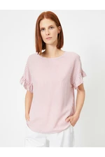 Koton Blouse - Red - Regular fit