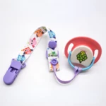 Anti-drop Rope Adjustable Pacifier Clip Chain Clamps Teether Fasteners Dummy Nipple Holder for Children Baby Cribs Accessories