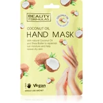 Beauty Formulas Coconut Oil hloubkově hydratační maska na ruce 1 ks