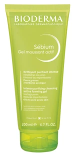 BIODERMA Sébium Gel moussant actif čistiaci gél na mastnú pleť a akné 200 ml