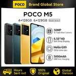 POCO M5 Global Version Smartphone Helio G99 Octa Core 6.58" 90Hz DynamicSwitch Display 50MP AI Triple Camera 18W 5000mAh Battery