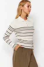 Trendyol Stone Color Block Knitwear Sweater