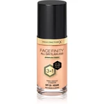 Max Factor Facefinity All Day Flawless dlhotrvajúci make-up SPF 20 odtieň 45 Warm Almond 30 ml