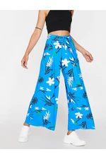 Koton Pants - Blue - Wide leg