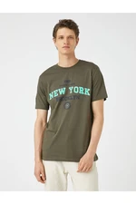 Koton T-Shirt - Khaki - Regular fit