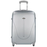Stylový pevný kufr stříbrný - RGL Paolo M