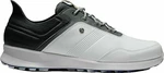 Footjoy Statos White/Charcoal/Blue Jay 43 Calzado de golf para hombres