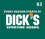Dicks Sporting Goods $2 Gift Card US
