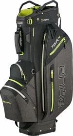 Big Max Aqua Tour 4 Black/Storm Charcoal/Lime Cart Bag