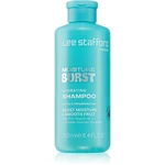 Lee Stafford Moisture Burst Hydrating Shampoo intenzivně regenerační šampon pro poškozené vlasy 250 ml