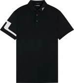 J.Lindeberg Heath Regular Fit Golf Polo Black 2XL Camiseta polo