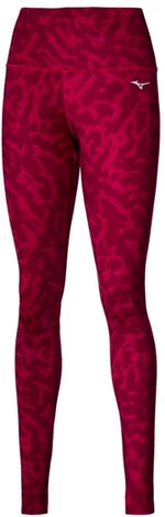 Women's Mizuno Printed Tight /Persian Red Trousers