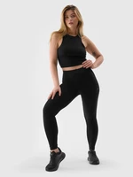 Women's 4F Knitted Leggings - Black