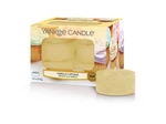 Yankee Candle Aromatické čajové svíčky Vanilla Cupcake 12 x 9,8 g