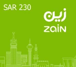 Zain 230 SAR Gift Card SA
