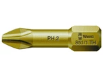 Wera 056605 Šroubovací bit PH 1 – 851/1 TH (1/4 Hex), 25 mm pro křížové šrouby Phillips