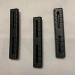 Krytka M-Lok Rail Guard Manta Defense®, 3 ks – Čierna (Farba: Čierna)