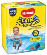 HUGGIES® Little Swimmers Plavecké plienky, 2/3, 3-8 kg, 12 ks